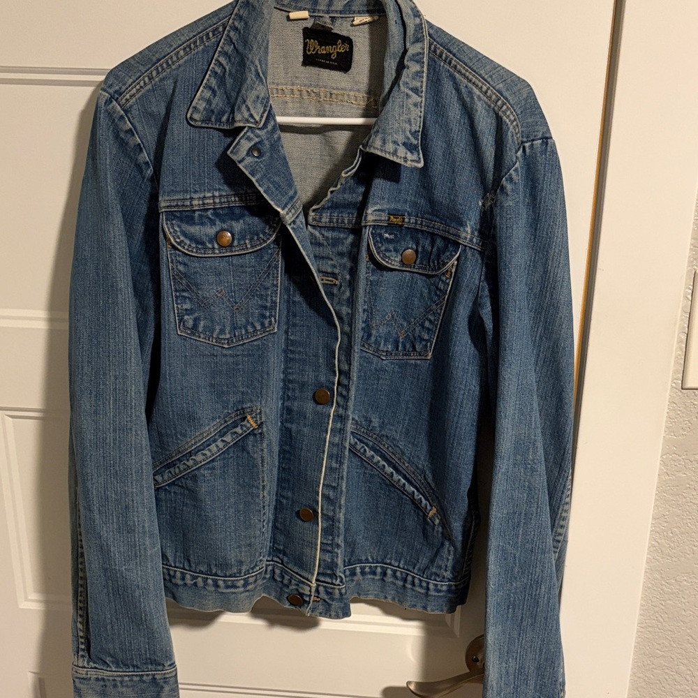 Vintage Wrangler Men’s  Jean Jacket